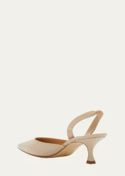 Manolo BlahnikCarolyne Kitten-Heel Halter Pumps