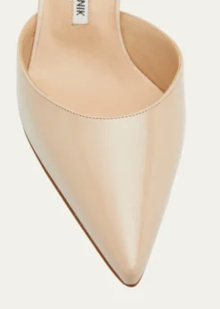 Manolo BlahnikCarolyne Kitten-Heel Halter Pumps