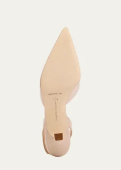 Manolo BlahnikCarolyne Kitten-Heel Halter Pumps