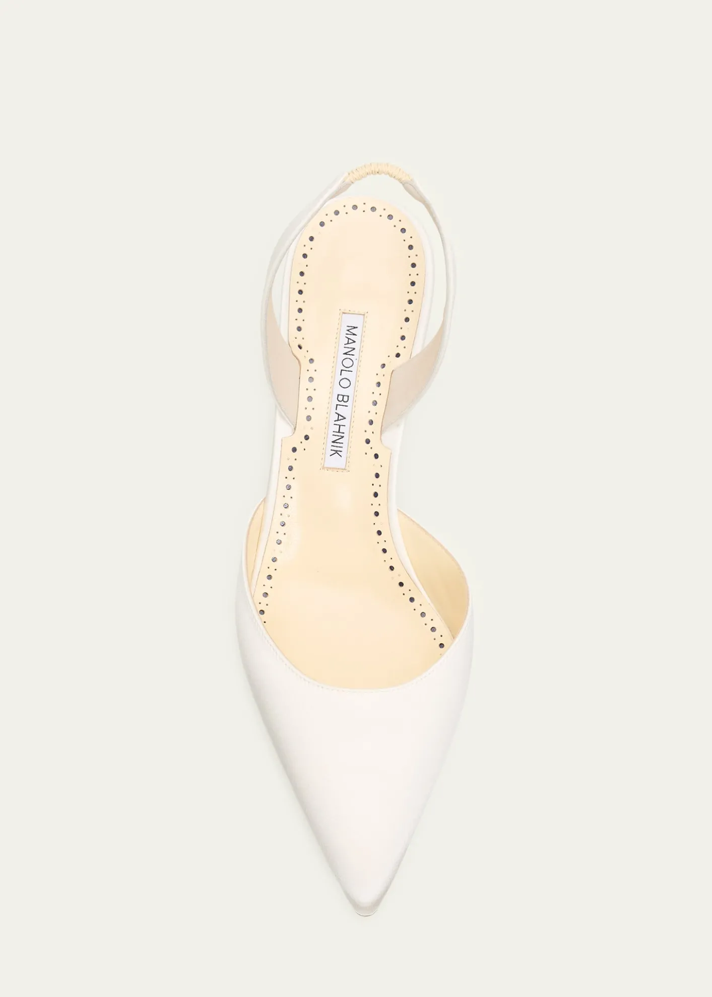 Manolo BlahnikCarolyne Kitten-Heel Halter Pumps