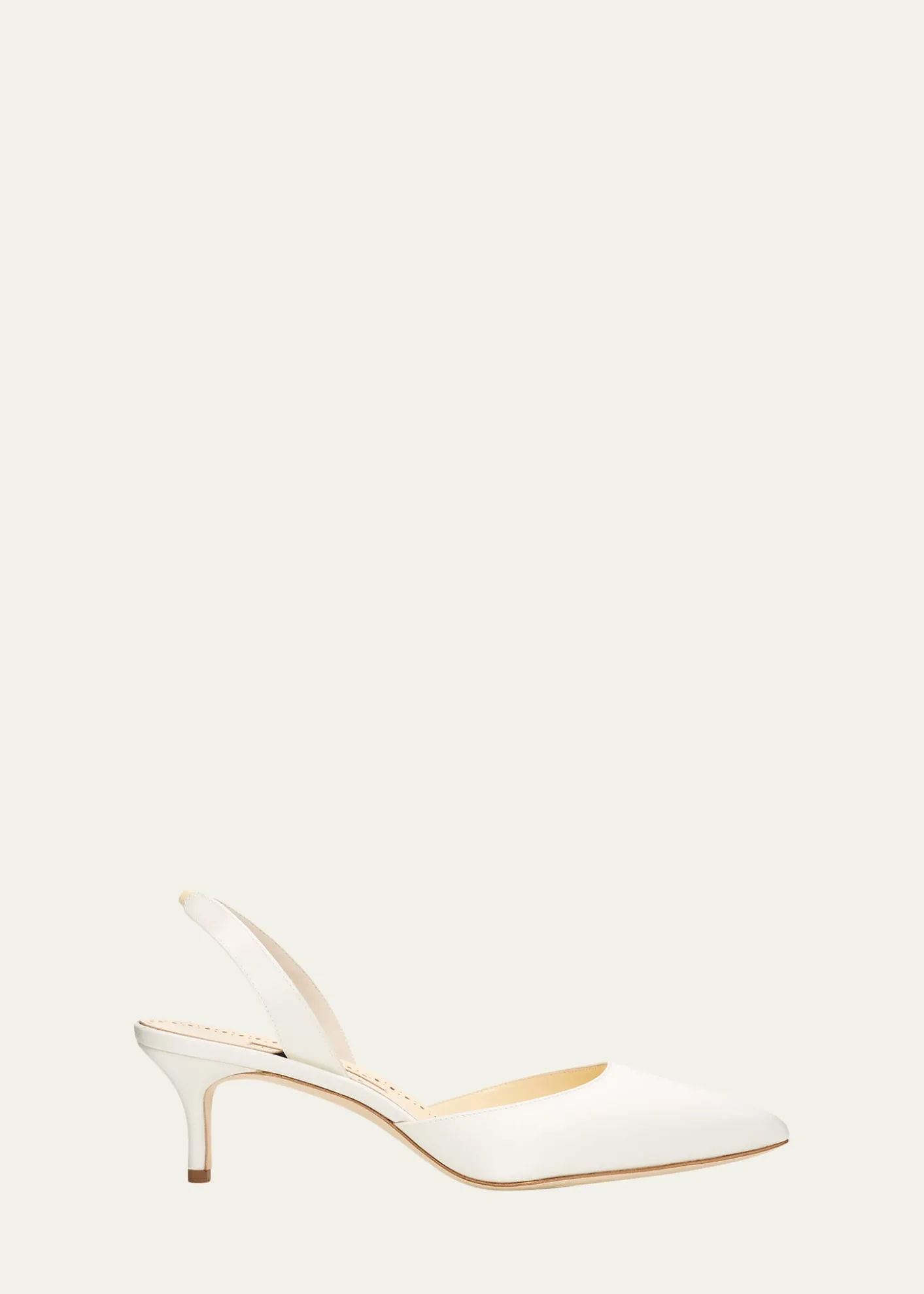 Manolo BlahnikCarolyne Kitten-Heel Halter Pumps
