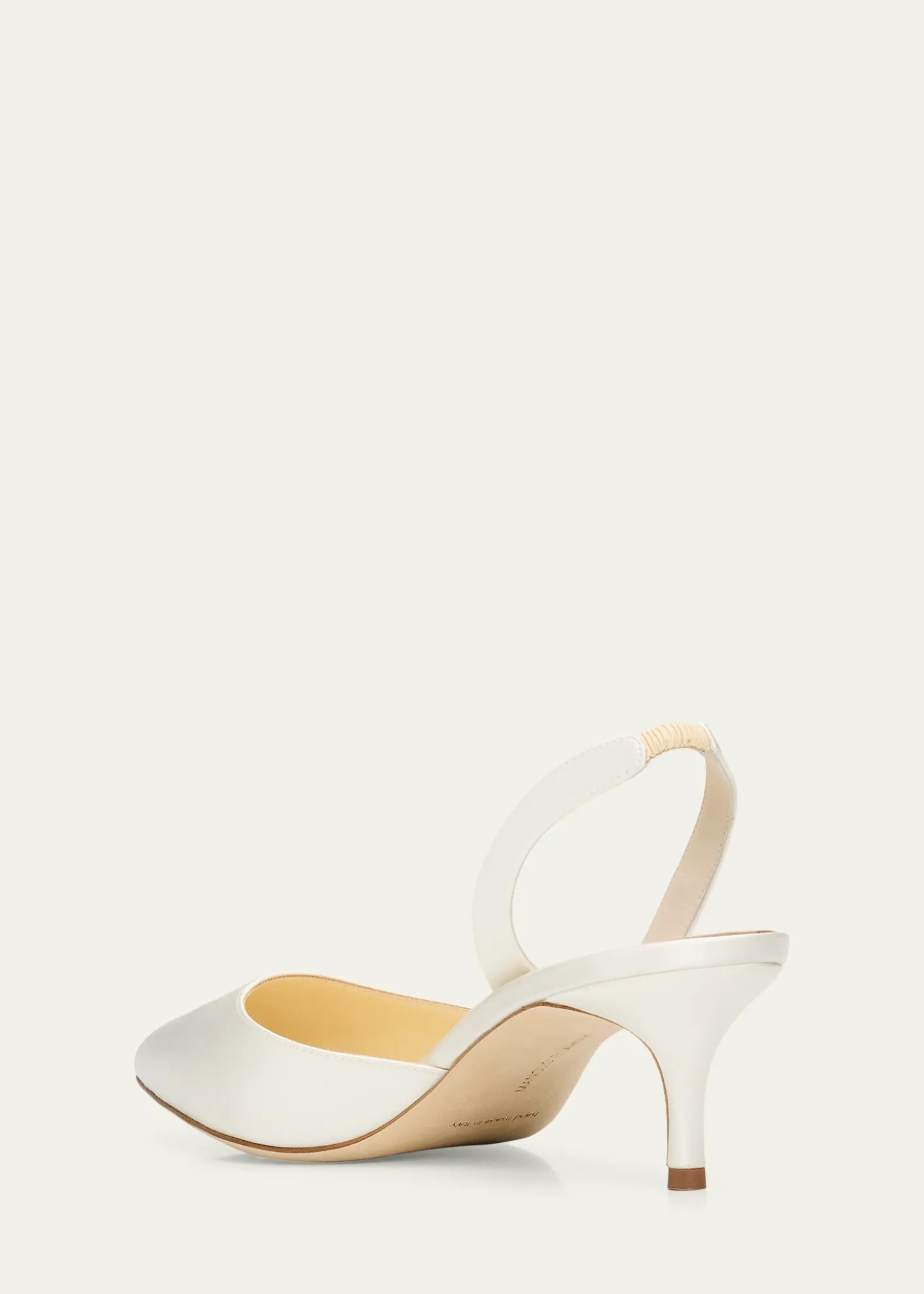 Manolo BlahnikCarolyne Kitten-Heel Halter Pumps