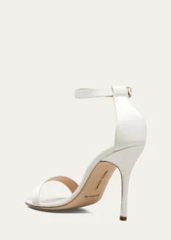 Manolo BlahnikChaos Satin Stiletto Sandals