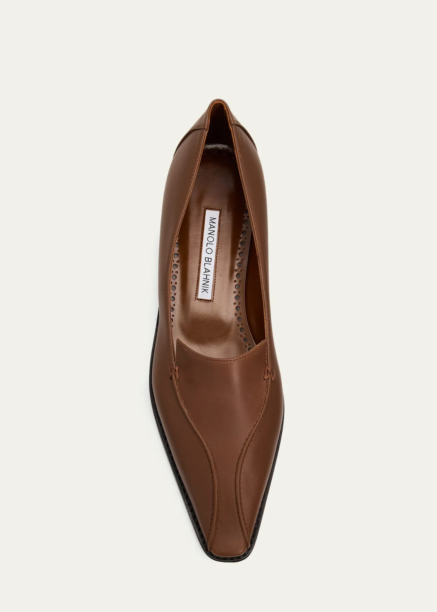Manolo BlahnikCleofelo Leather Flats