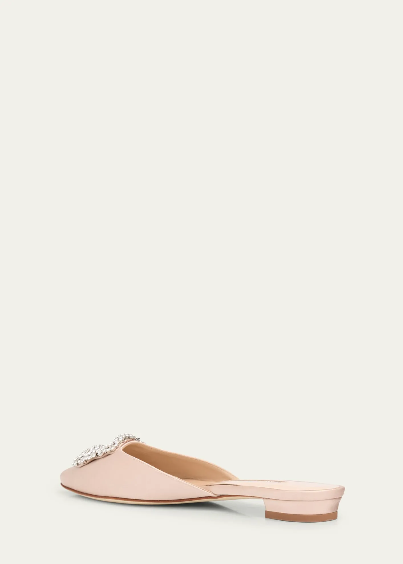 Manolo BlahnikHangisi Satin Ballerina Flats