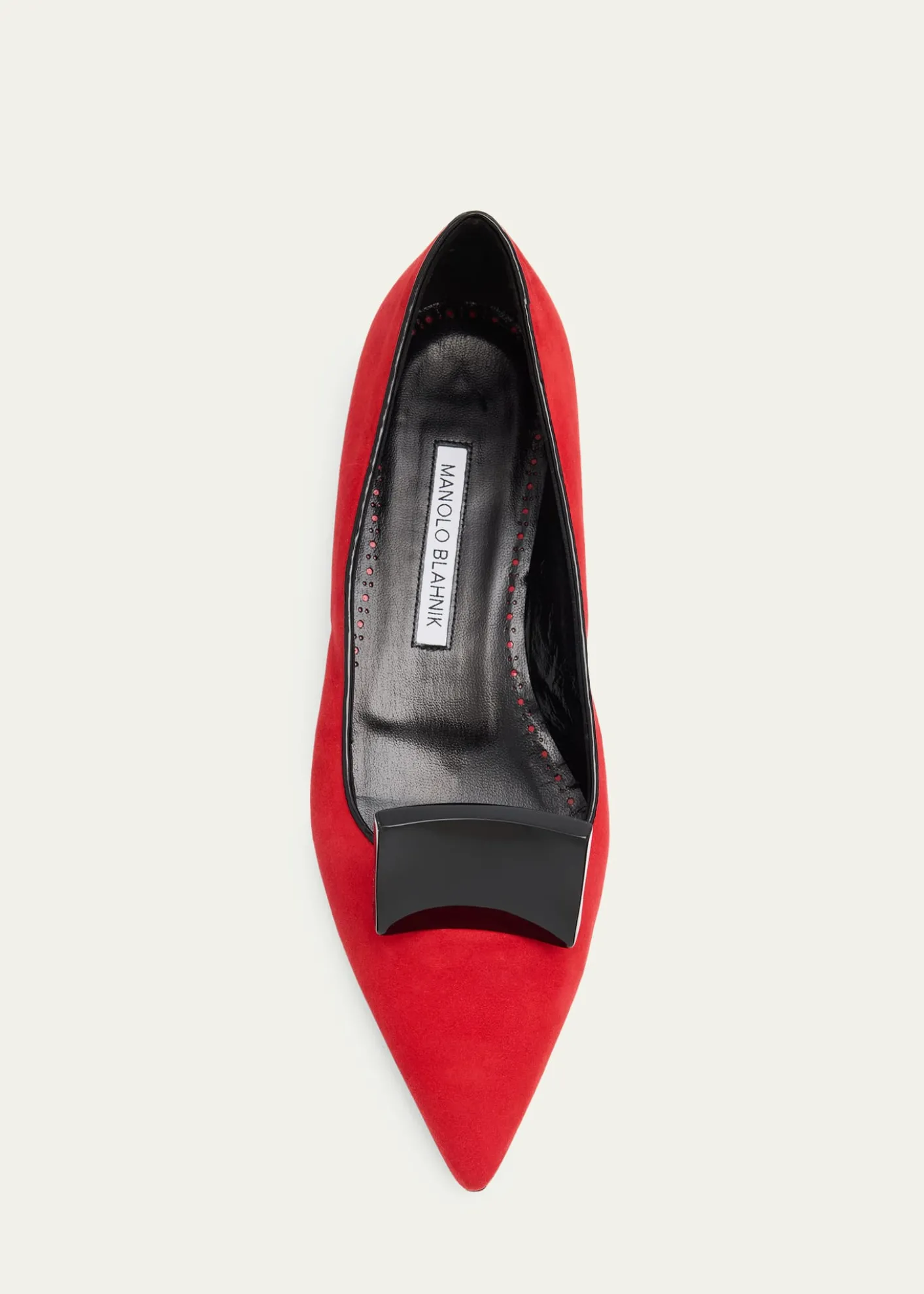 Manolo BlahnikInkak Suede Flats