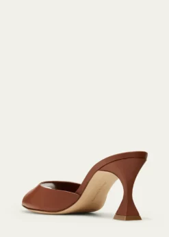 Manolo BlahnikJadarona Leather Mule Sandals