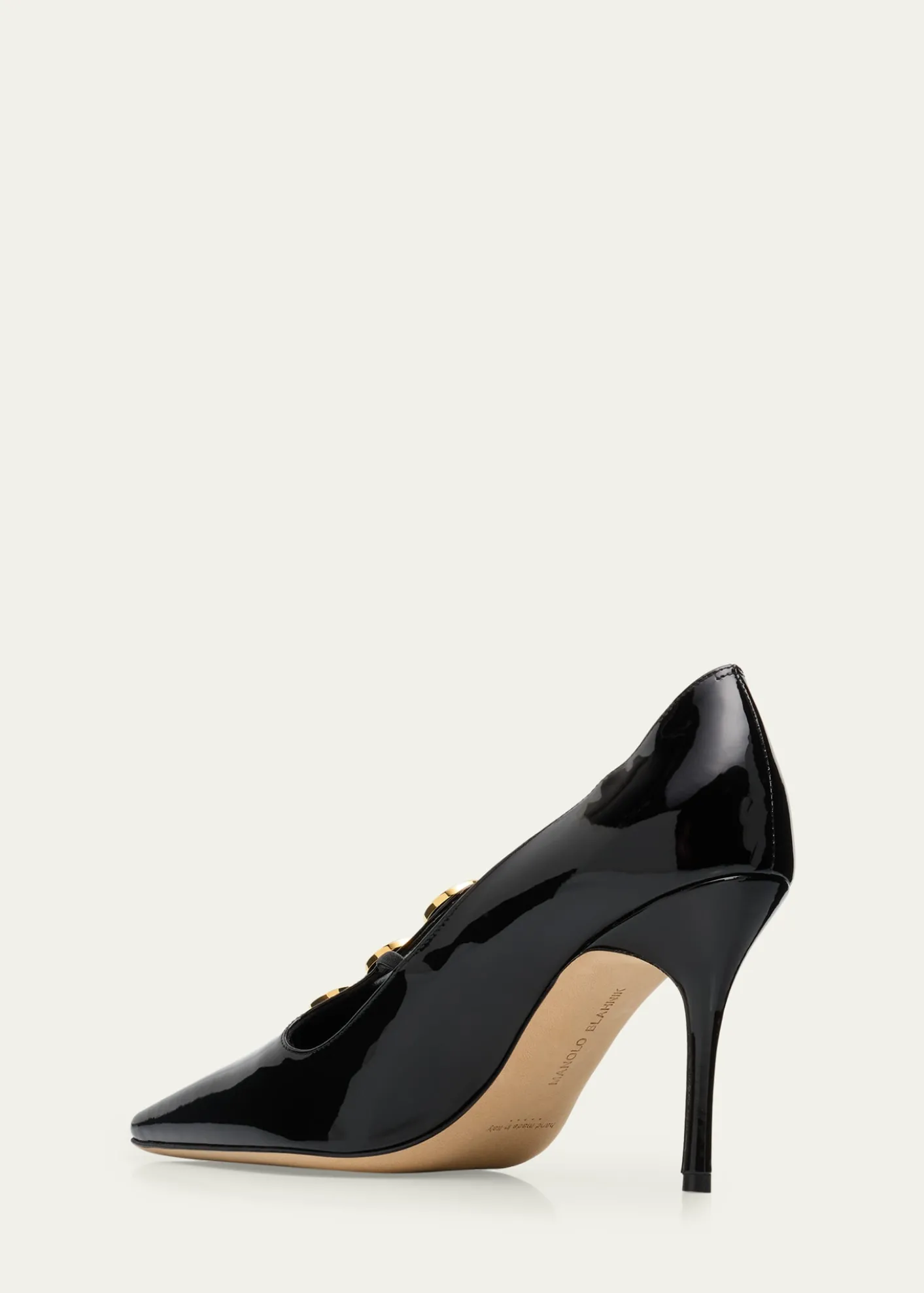Manolo BlahnikKhafre 85mm Leather Pumps