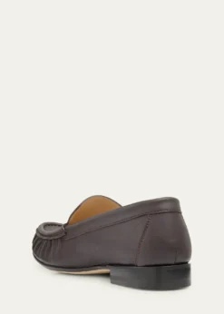 Manolo BlahnikLeonda Leather Loafers