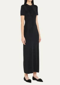 Manolo BlahnikMaysale Suede Buckle Ballerina Flats
