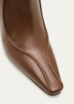Manolo BlahnikMilleta 90mm Leather Ankle Boots