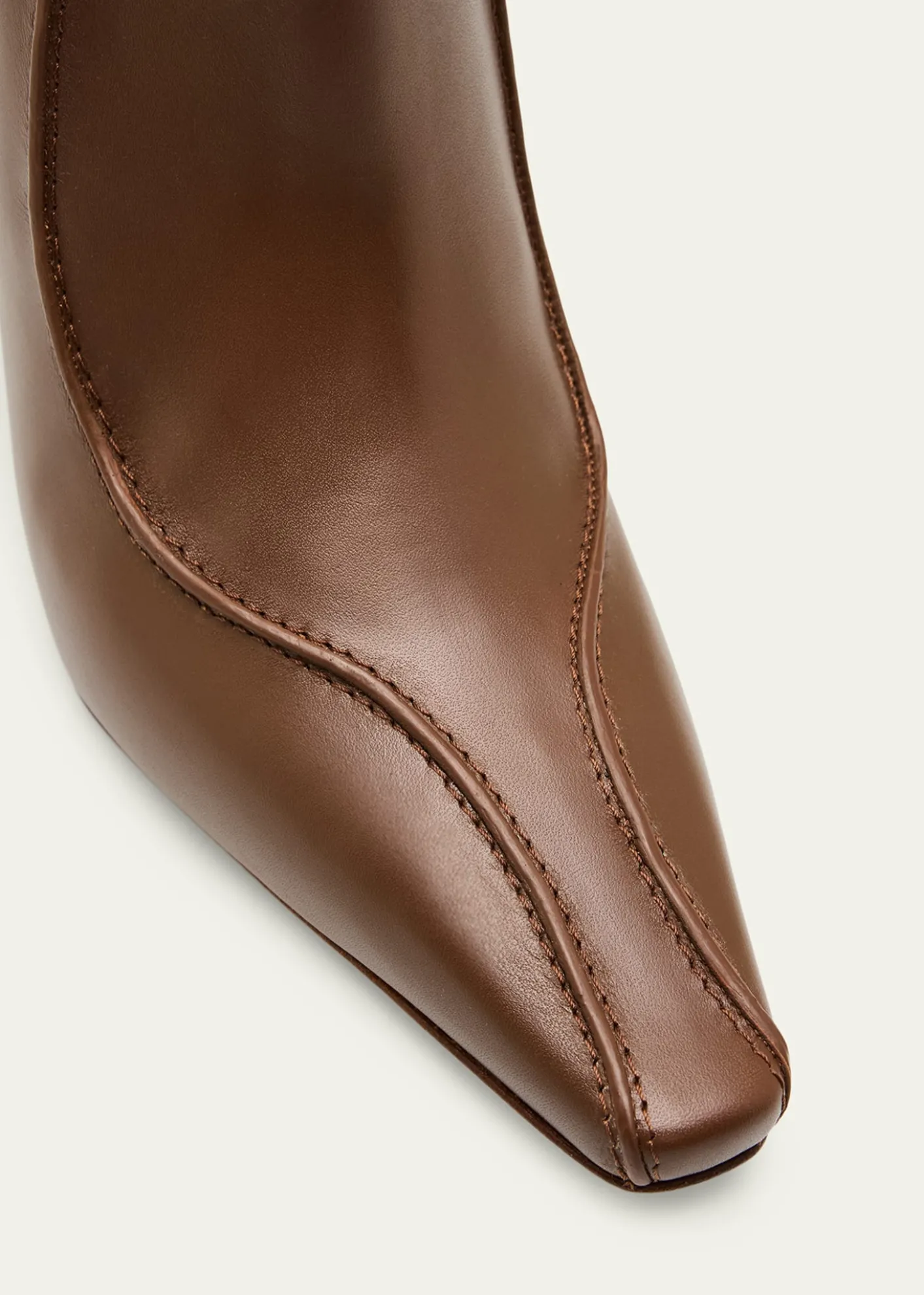 Manolo BlahnikMilleta 90mm Leather Ankle Boots
