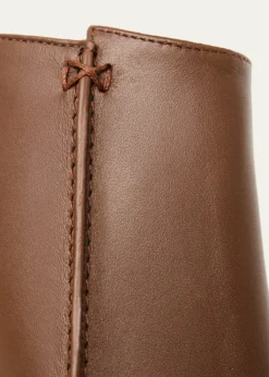 Manolo BlahnikMilleta 90mm Leather Ankle Boots