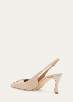 Manolo Blahnik70mm Alexapla Suede Slingback Pumps