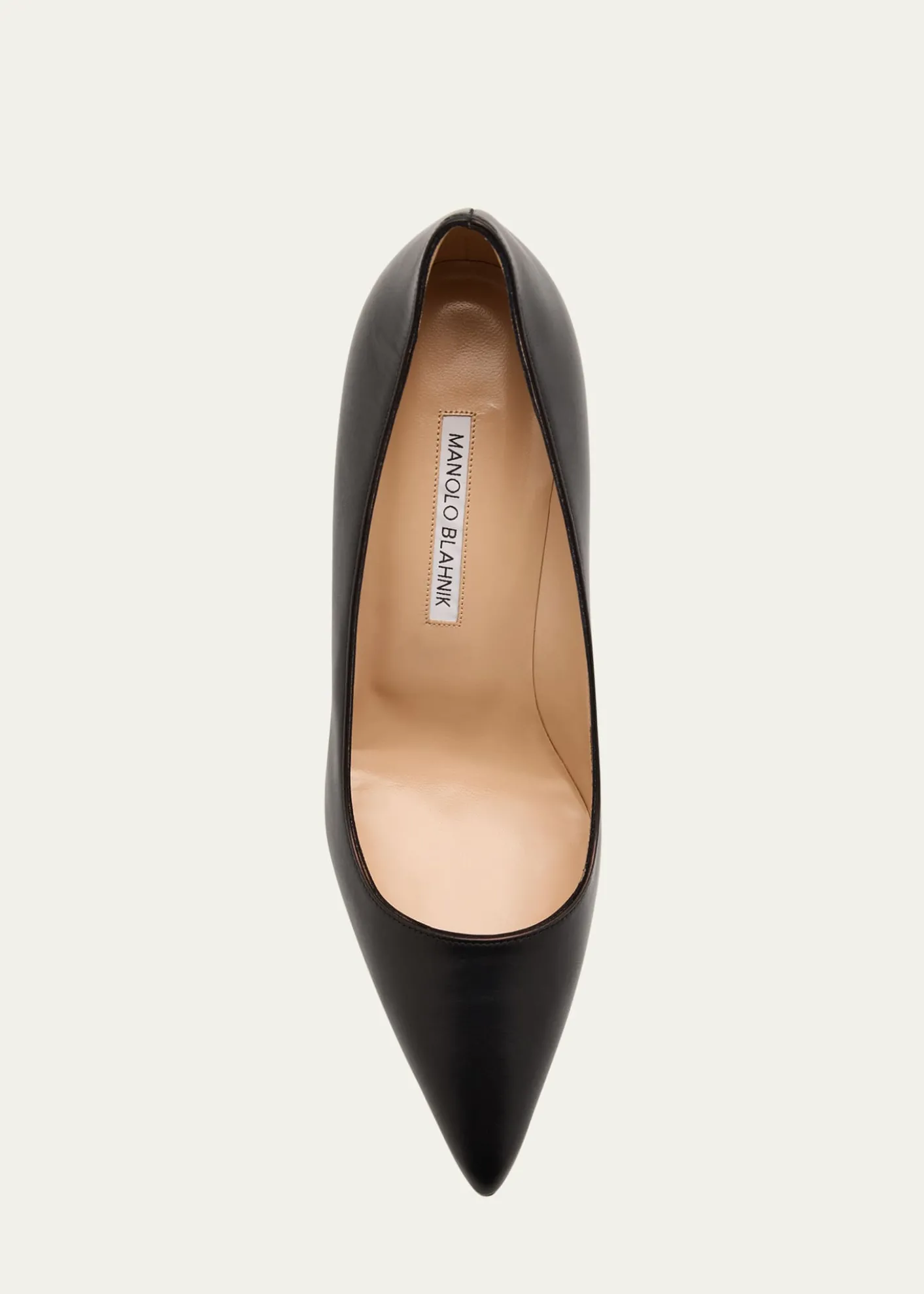 Manolo Blahnik90mm BB Leather Pumps