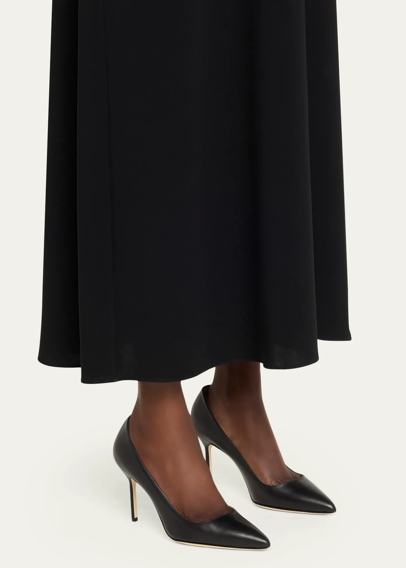 Manolo Blahnik90mm BB Leather Pumps