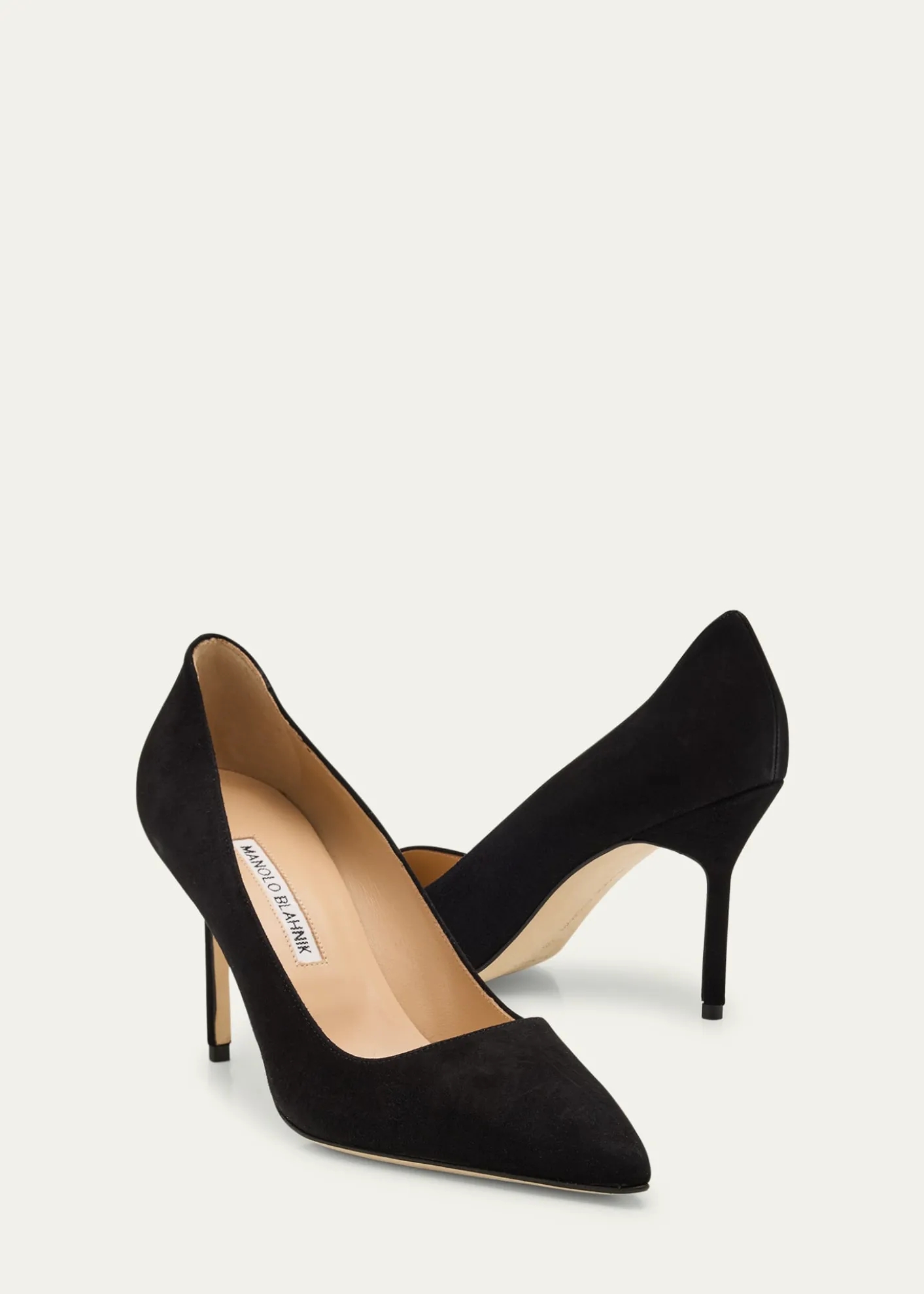 Manolo Blahnik90mm BB Suede Pumps