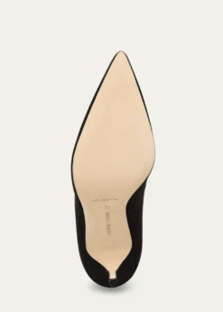 Manolo Blahnik90mm BB Suede Pumps