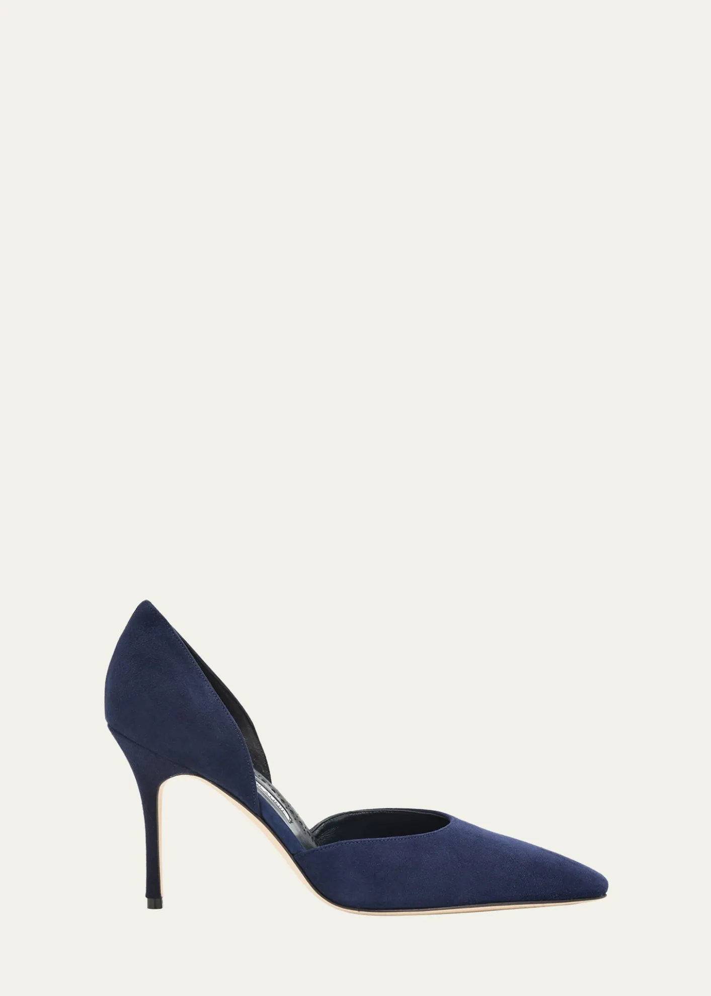 Manolo Blahnik50mm Maren Suede Pointed-Toe Pumps