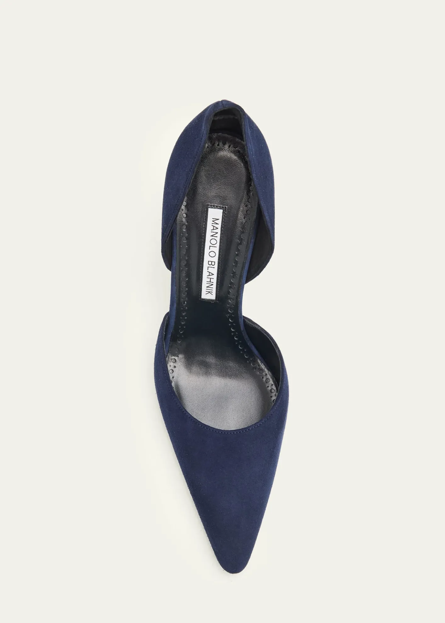 Manolo Blahnik50mm Maren Suede Pointed-Toe Pumps