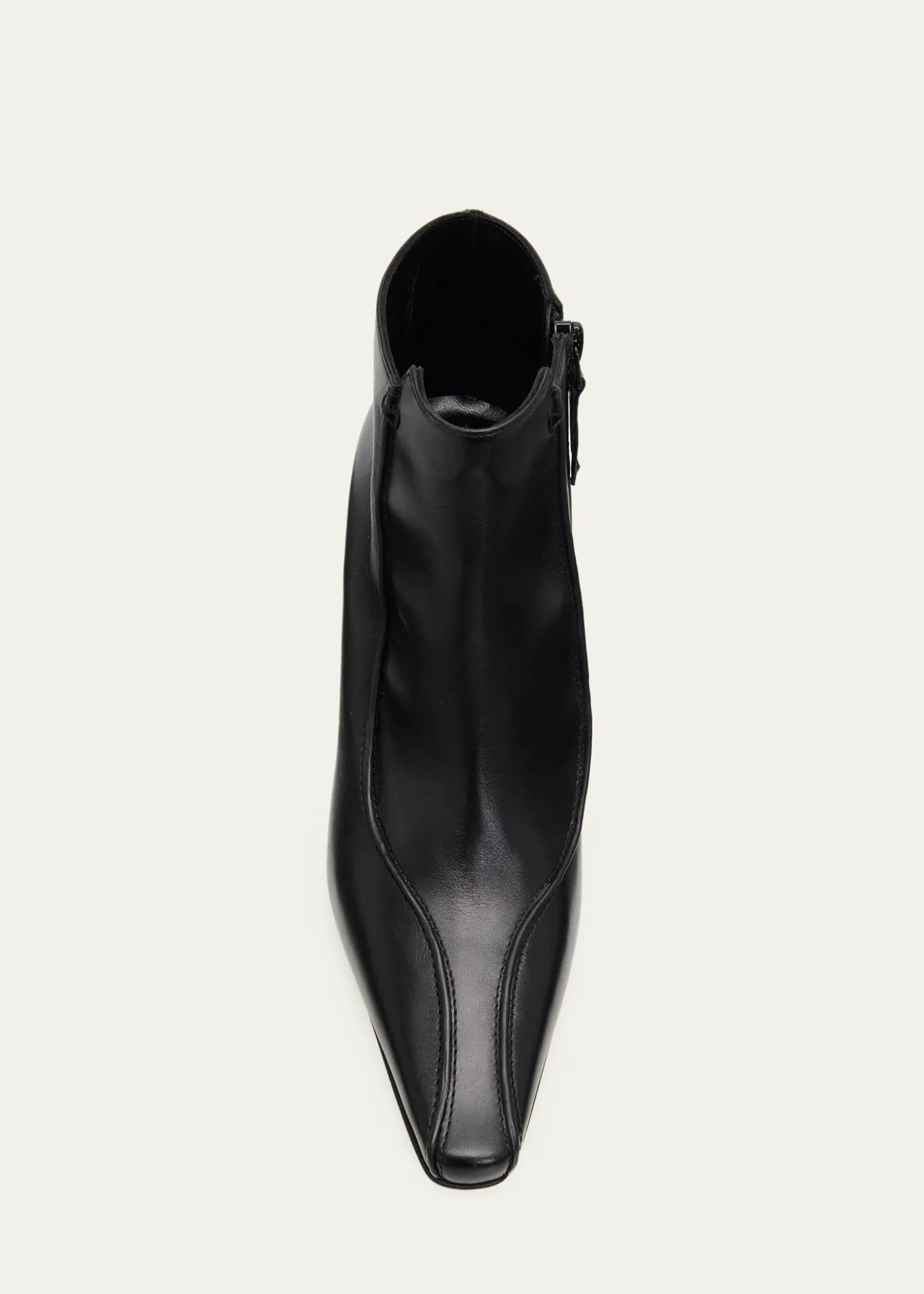 Manolo Blahnik90mm Milleta Leather Ankle Boots