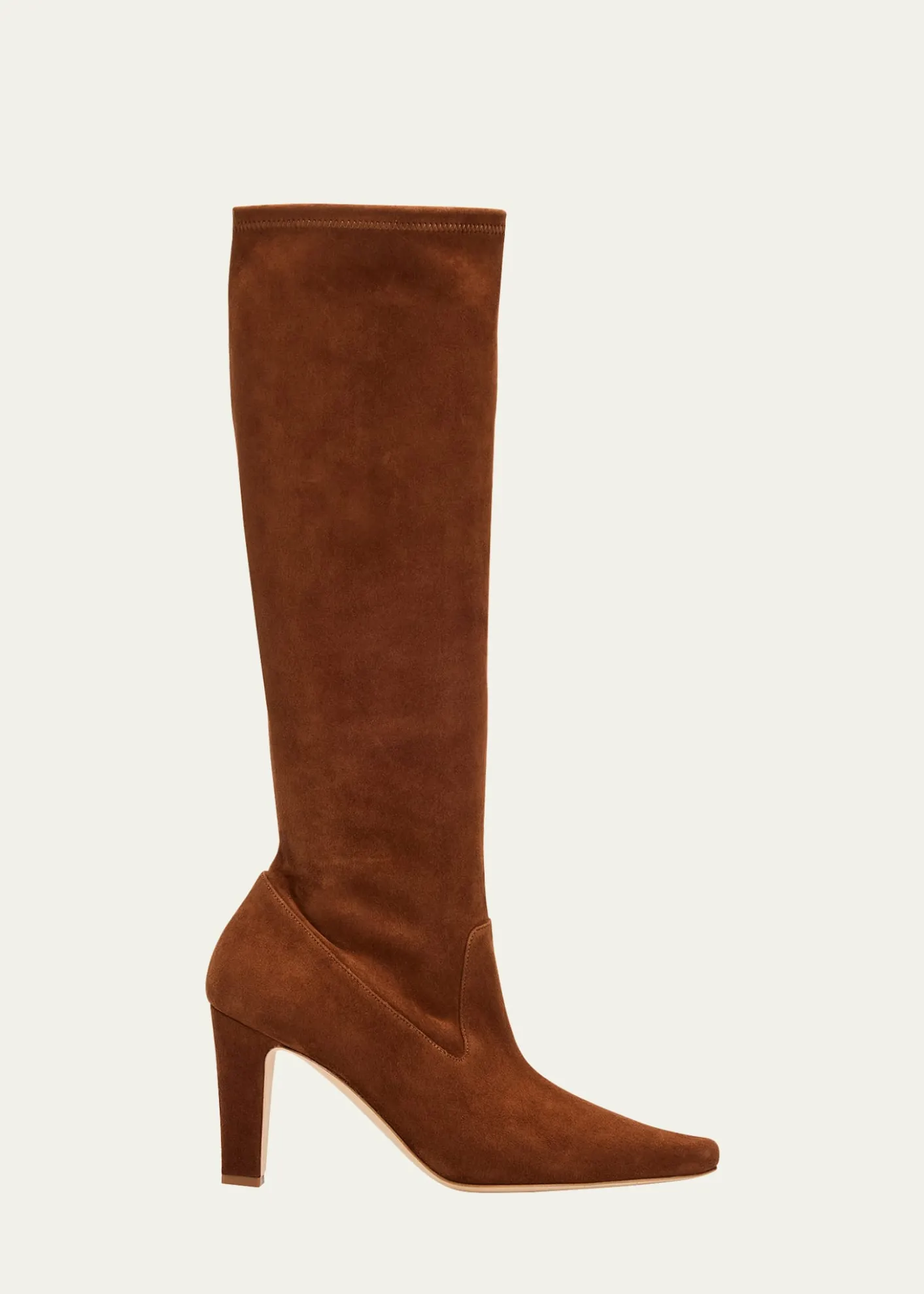 Manolo Blahnik90mm Pavisco Suede Knee-High Boots