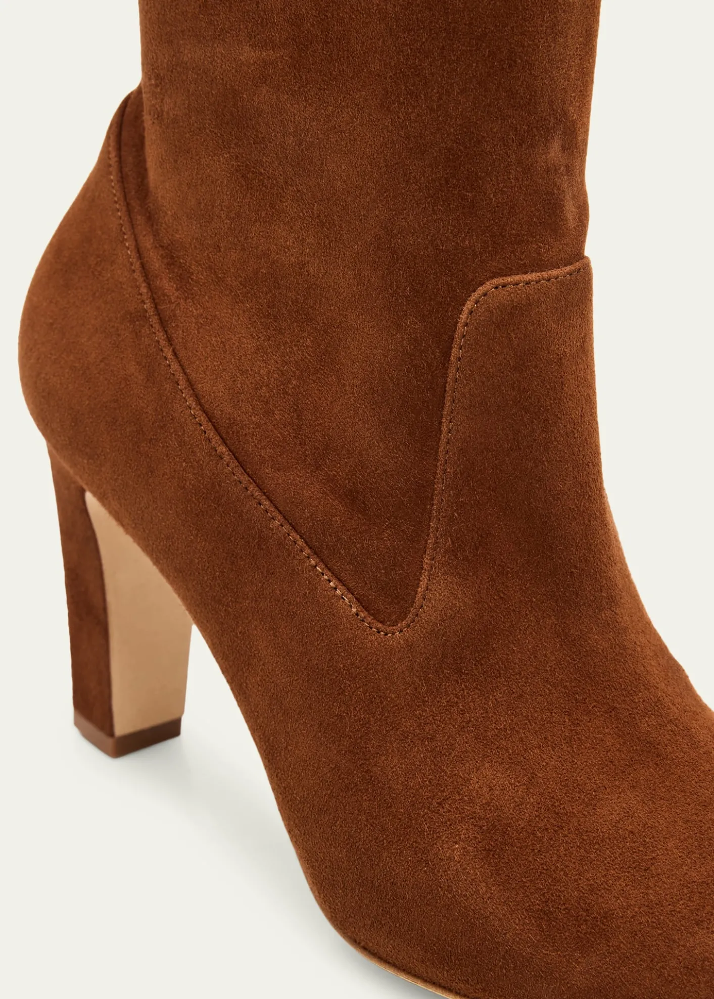Manolo Blahnik90mm Pavisco Suede Knee-High Boots