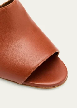 Manolo Blahnik70mm Rapallabar Leather Mules