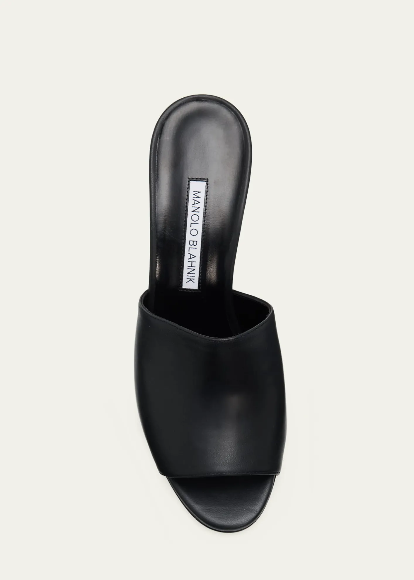 Manolo Blahnik70mm Rapallabar Leather Mules