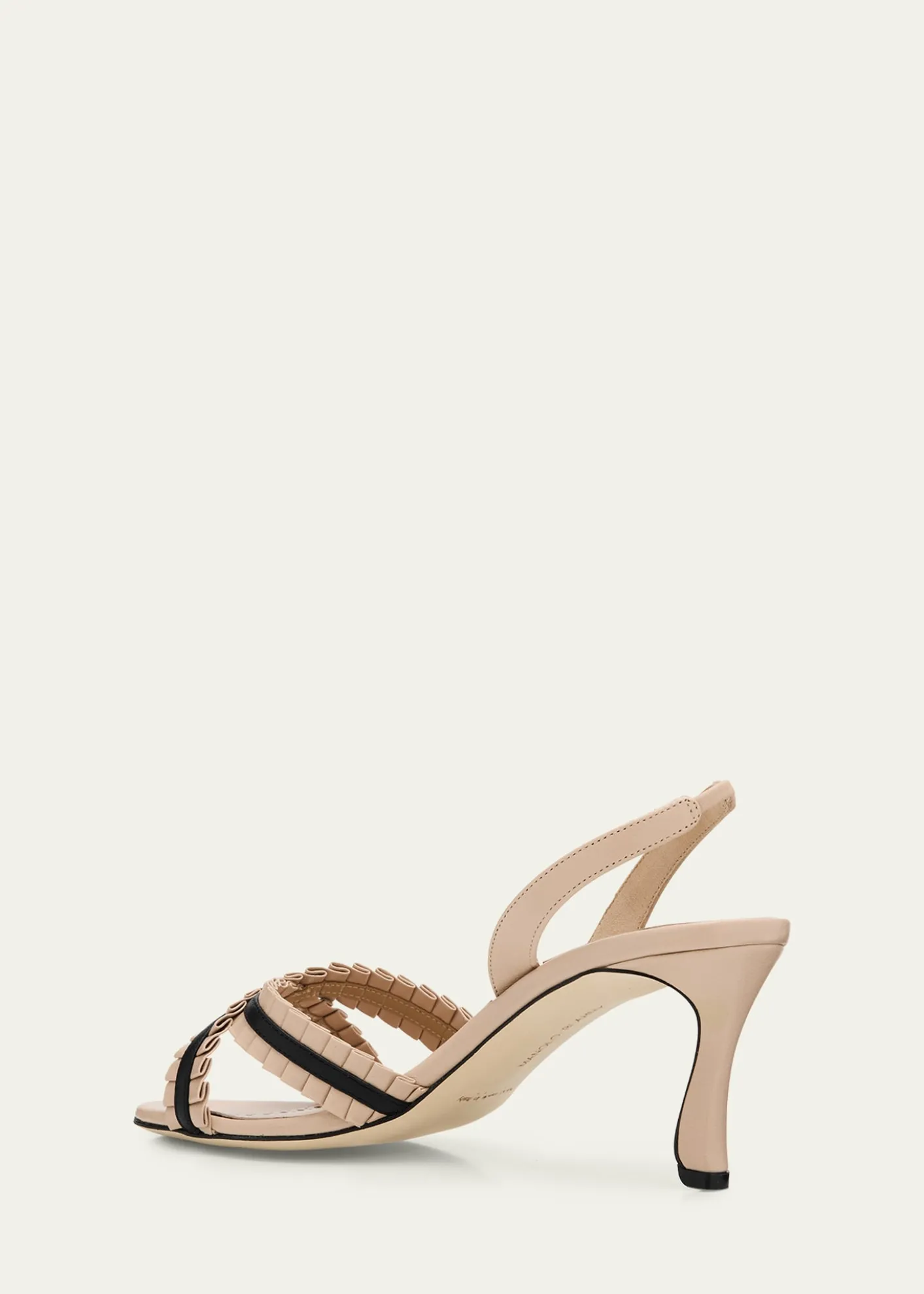 Manolo Blahnik70mm Volusan Leather Slingback Pumps
