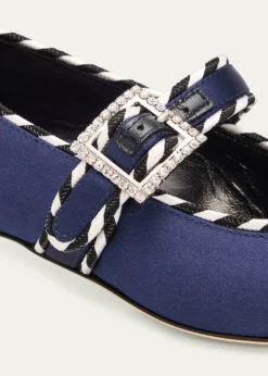 Manolo Blahnik30mm Zaera Satin Mary Jane Pumps