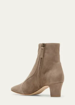 Manolo BlahnikMyconia Suede Ankle Booties