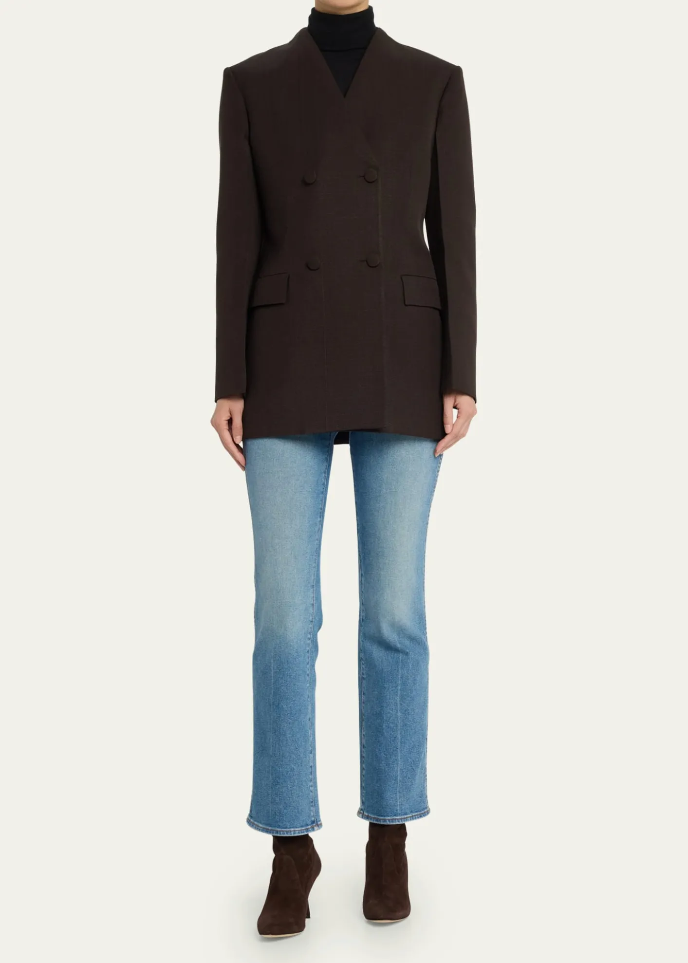 Manolo BlahnikPamfilo Suede Stiletto Tall Boots