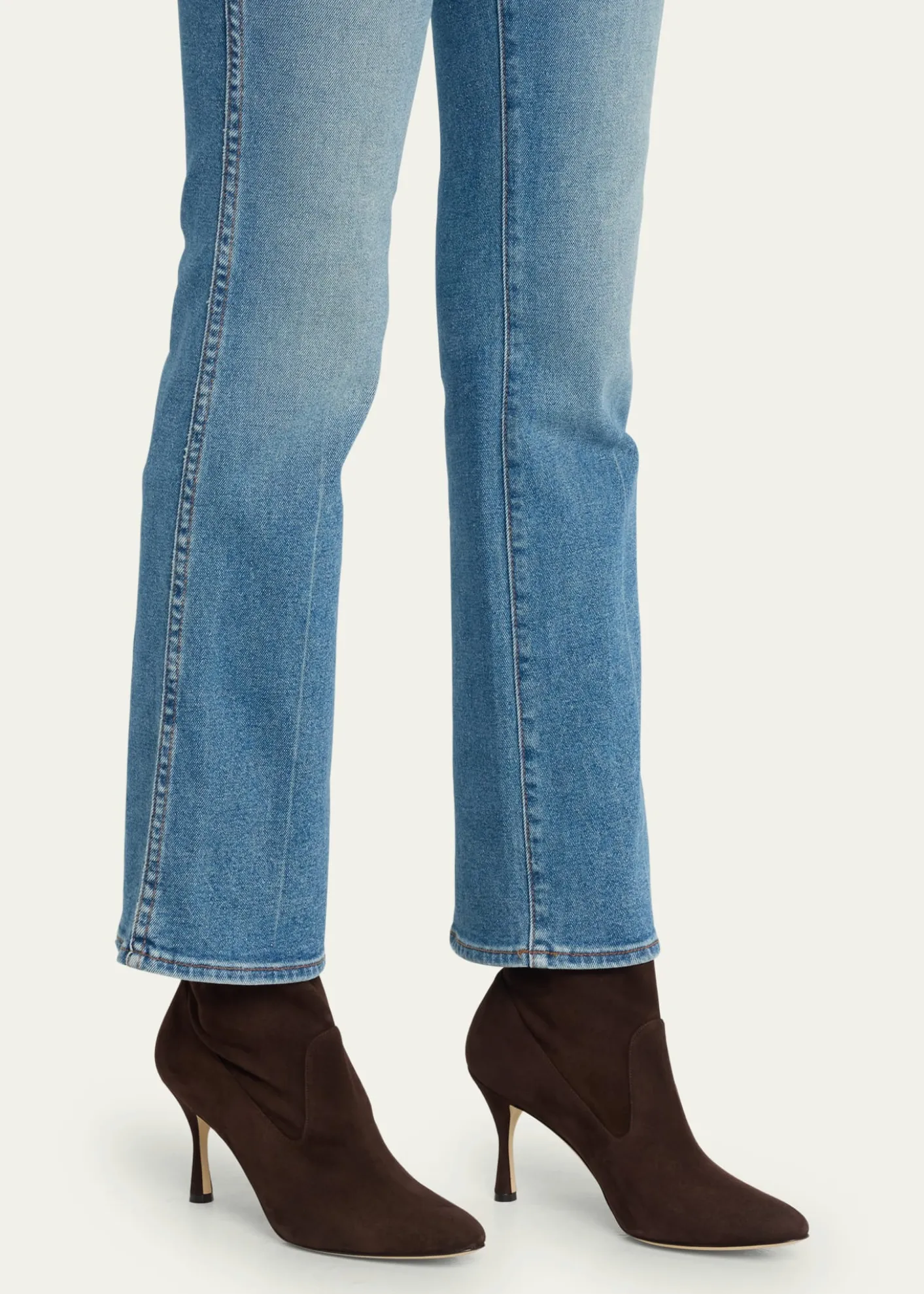 Manolo BlahnikPamfilo Suede Stiletto Tall Boots