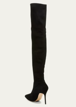 Manolo BlahnikPaschalarehi Suede Over-The-Knee Boots