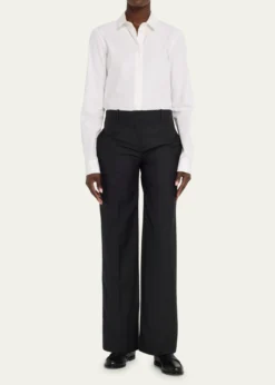 Manolo BlahnikPerrita Leather Penny Loafers