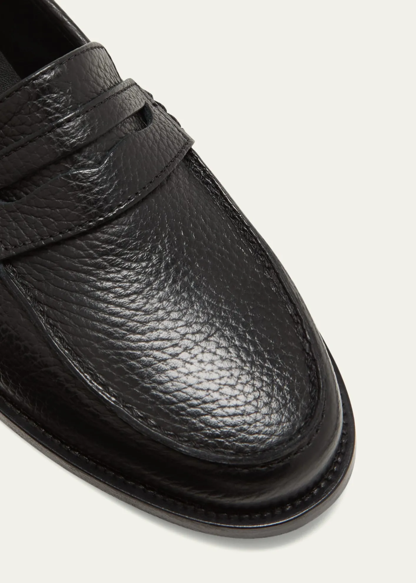 Manolo BlahnikPerrita Leather Penny Loafers