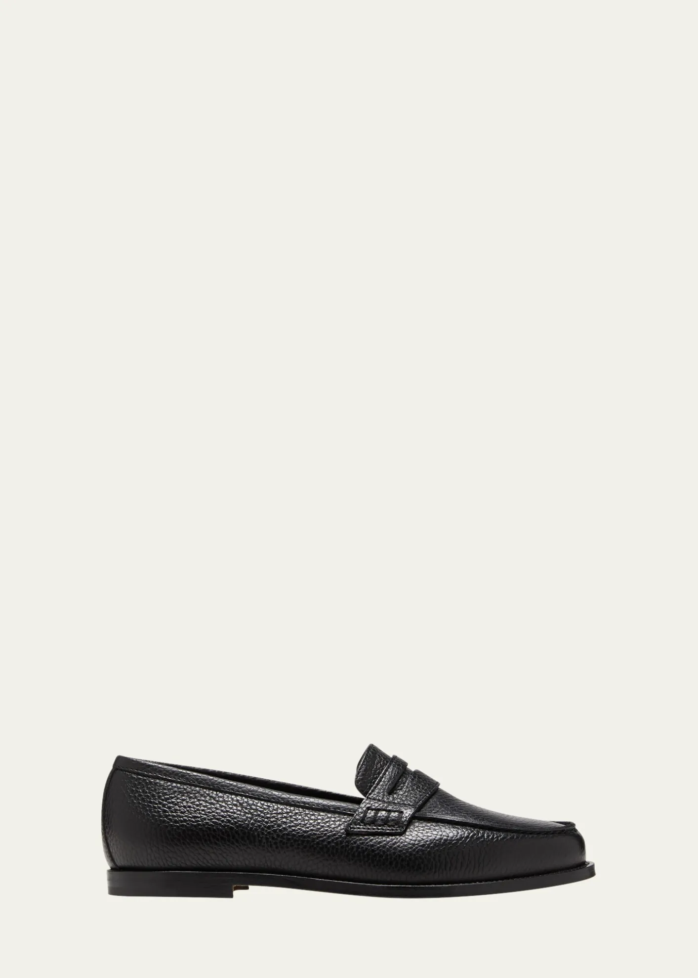 Manolo BlahnikPerrita Leather Penny Loafers
