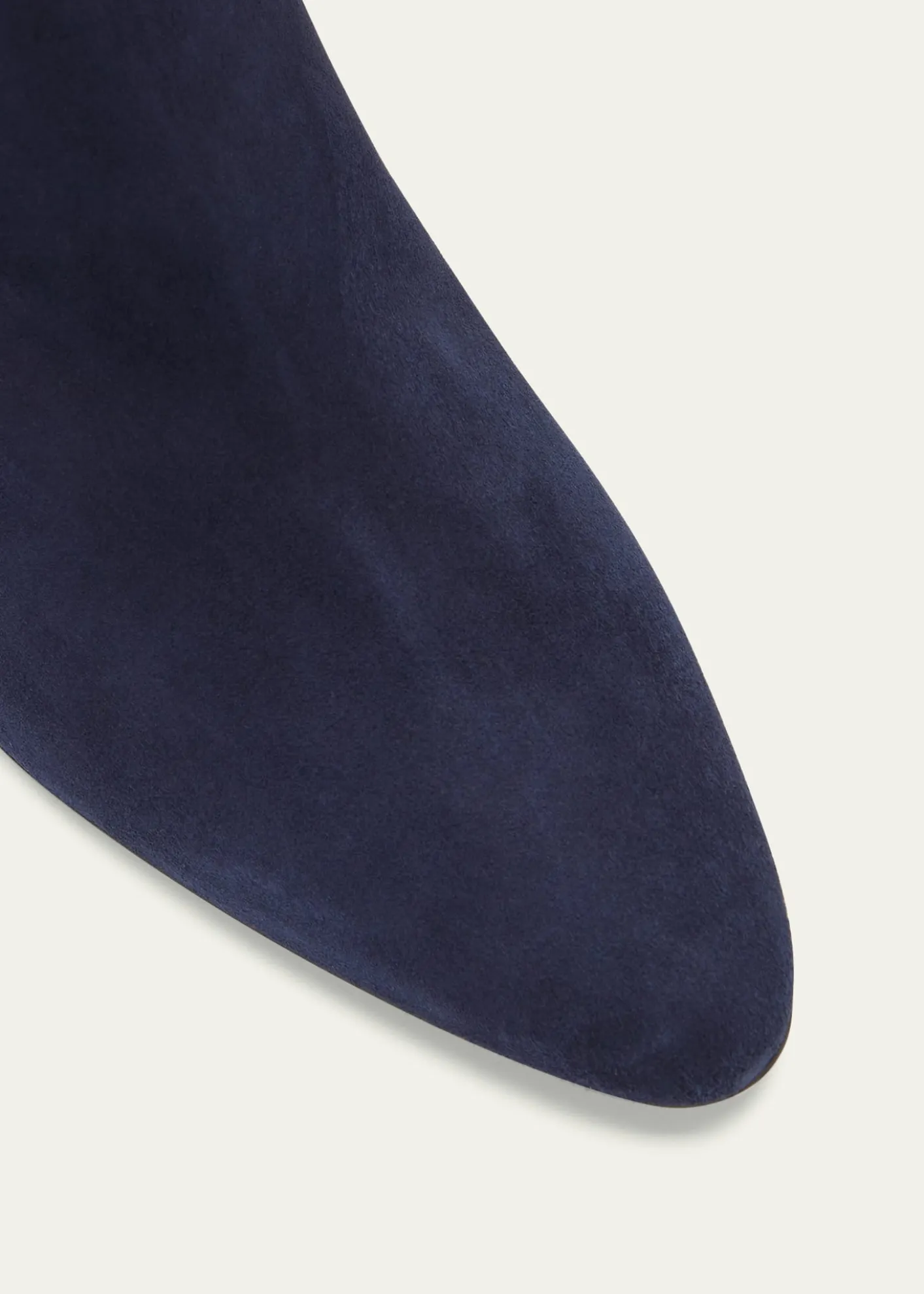 Manolo BlahnikPitana Suede Block-Heel Knee Boots