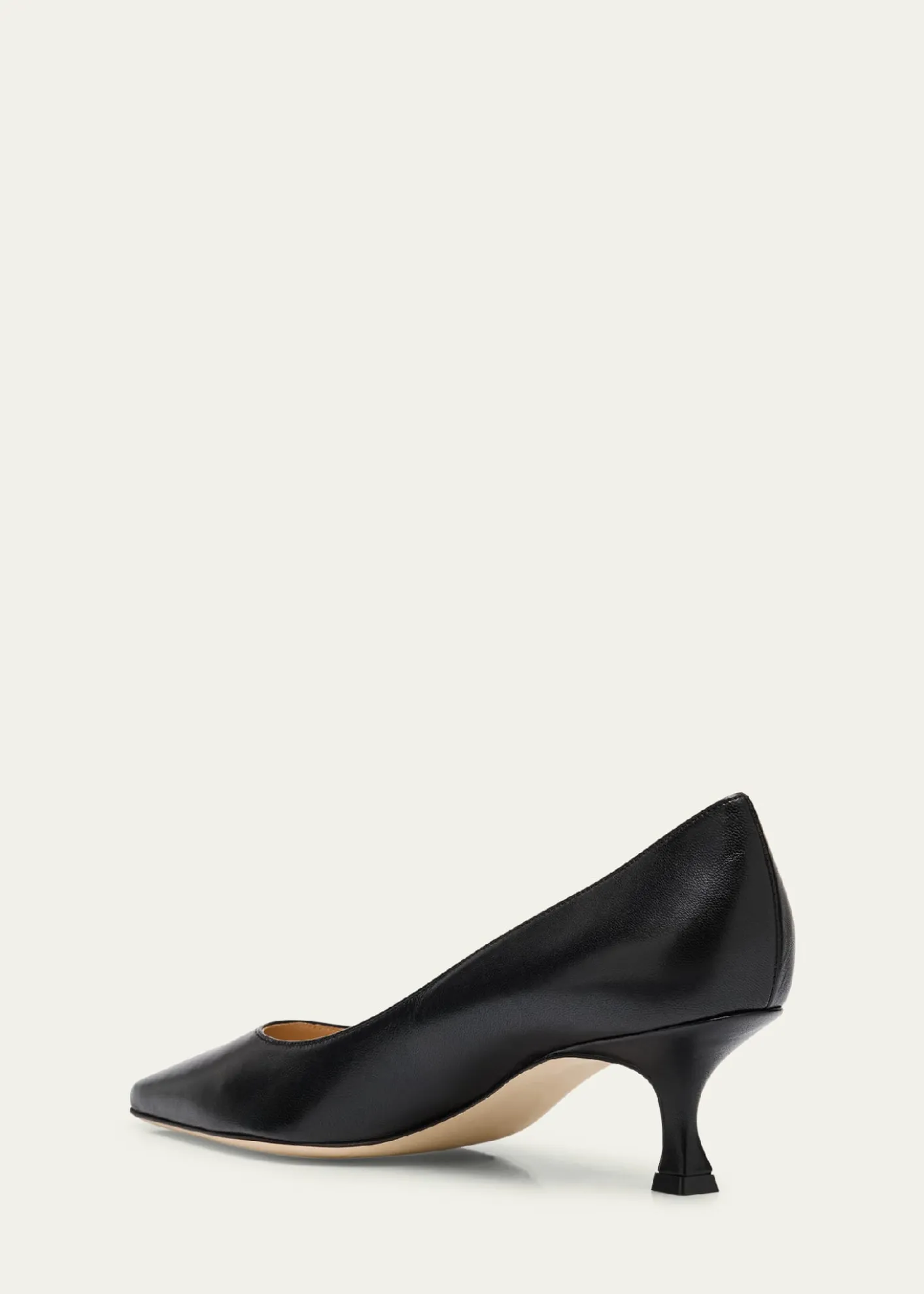 Manolo BlahnikSrila Leather Low Pumps