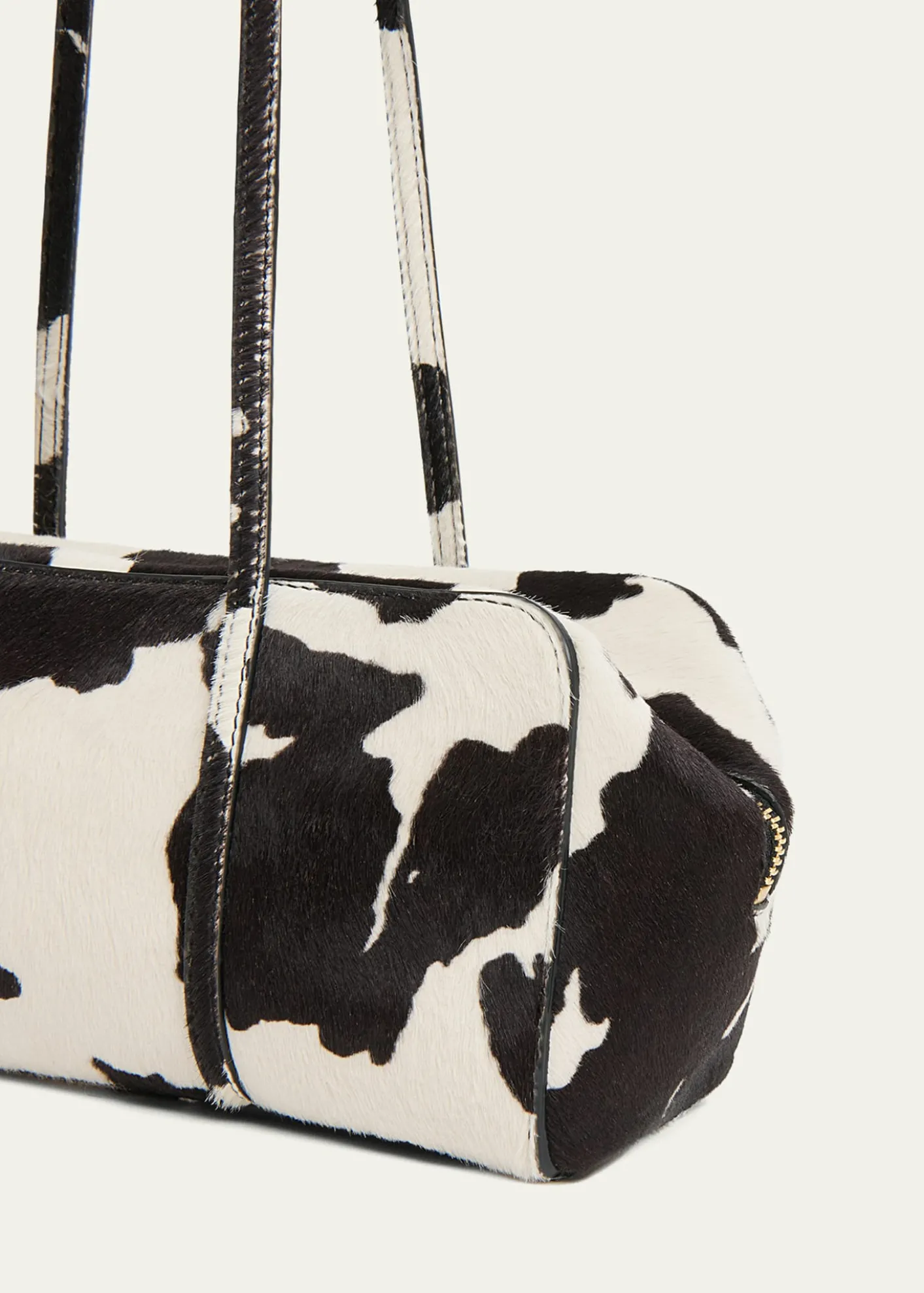 Mansur GavrielFilo Cow-Print Calf Hair Shoulder Bag