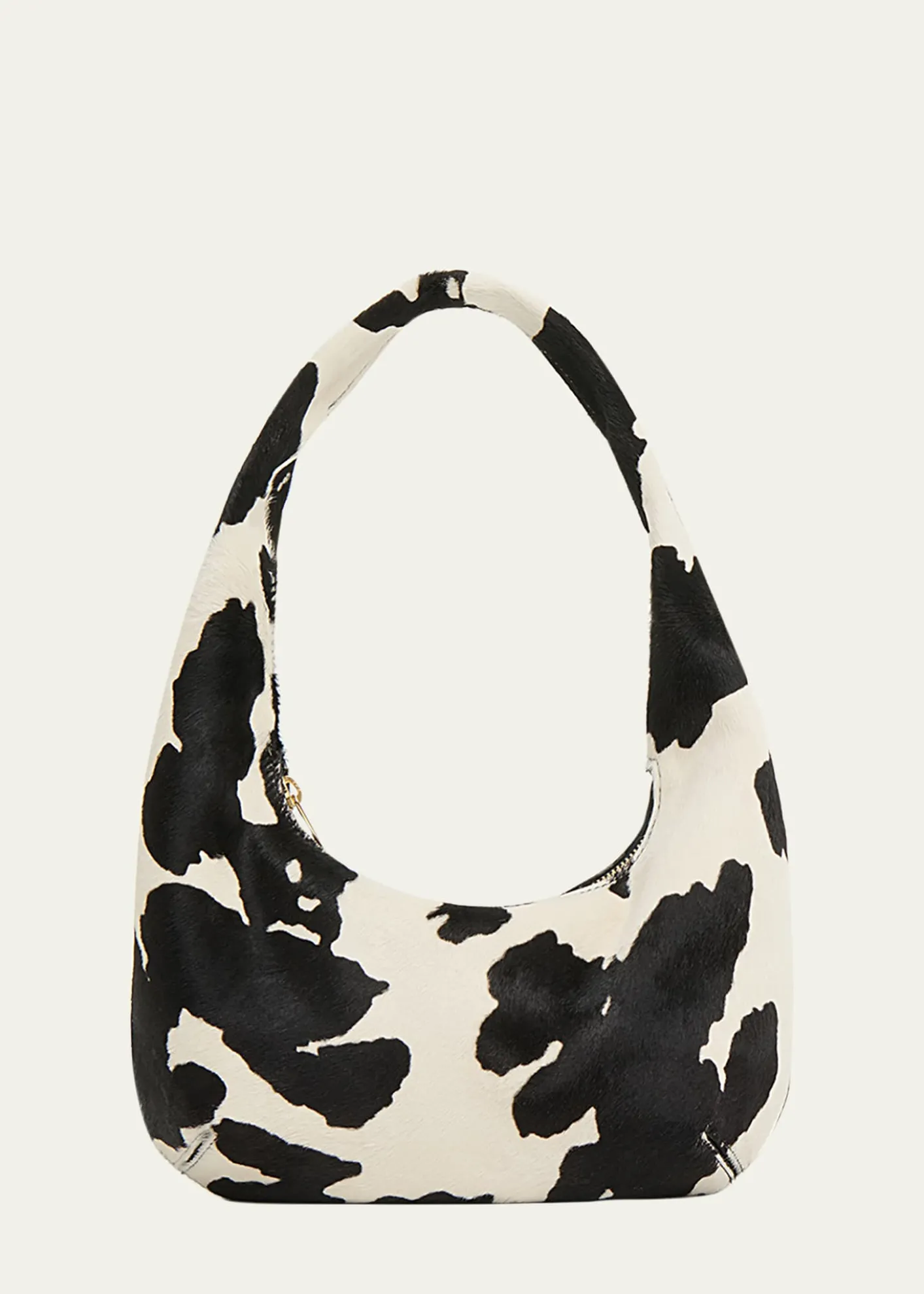 Mansur GavrielGnocchi Mini Cow-Print Calf Hair Shoulder Bag