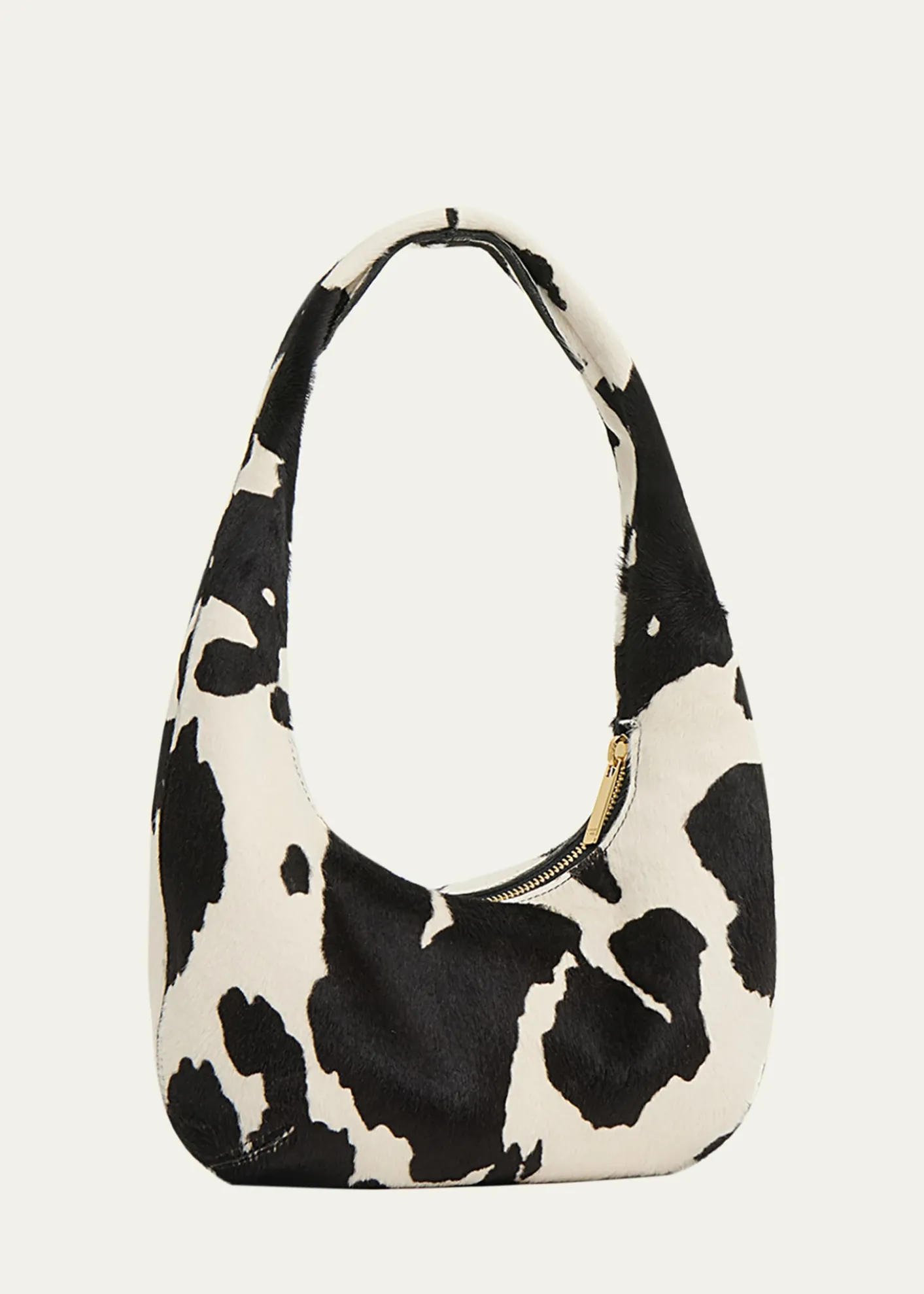 Mansur GavrielGnocchi Mini Cow-Print Calf Hair Shoulder Bag