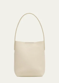 Mansur GavrielMini Everyday Cabas Leather Top-Handle Bag