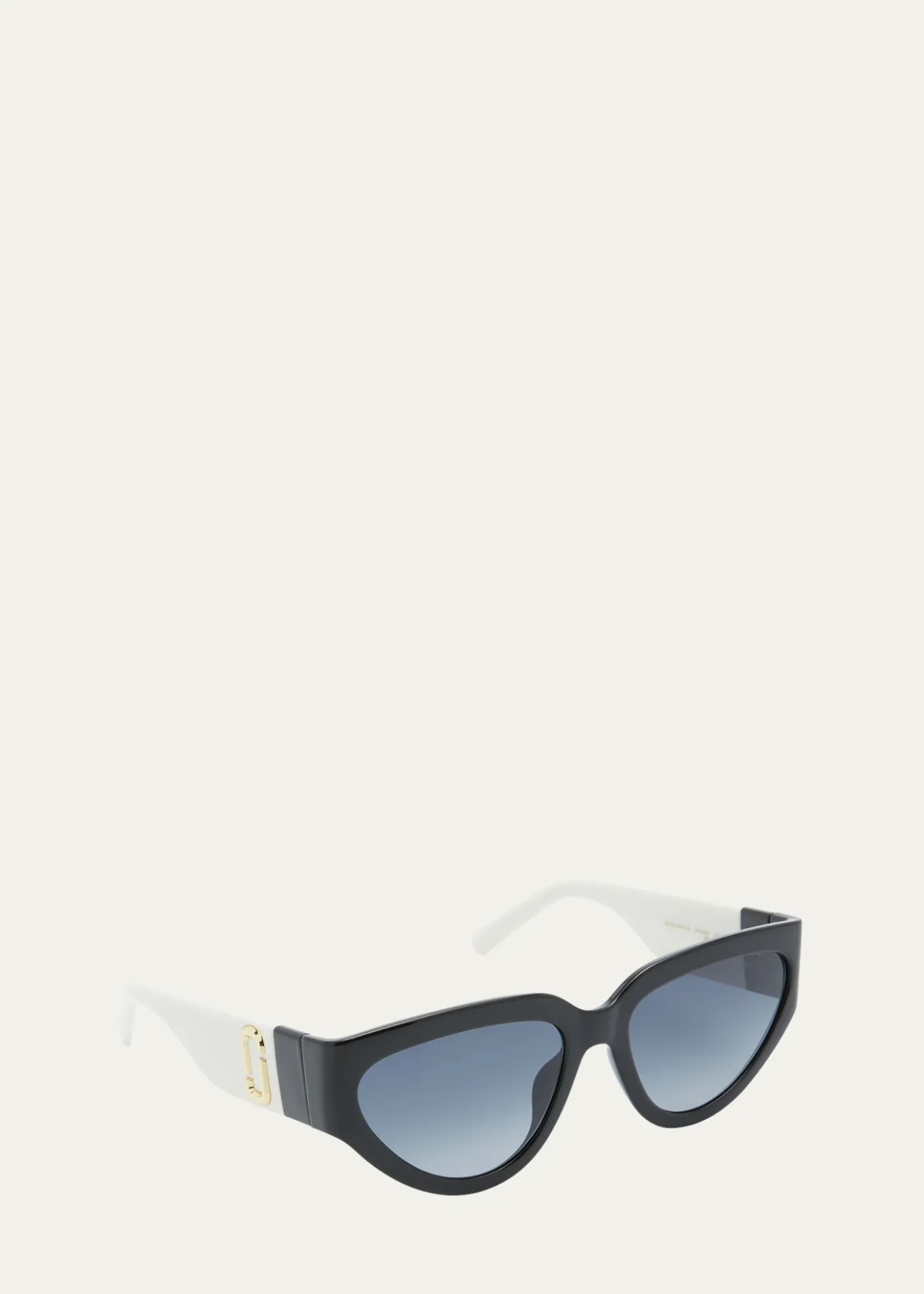 Marc JacobsJ Marc Logo Plastic Cat-Eye Sunglasses