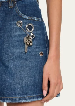 Marc JacobsGrommet Denim Shorts