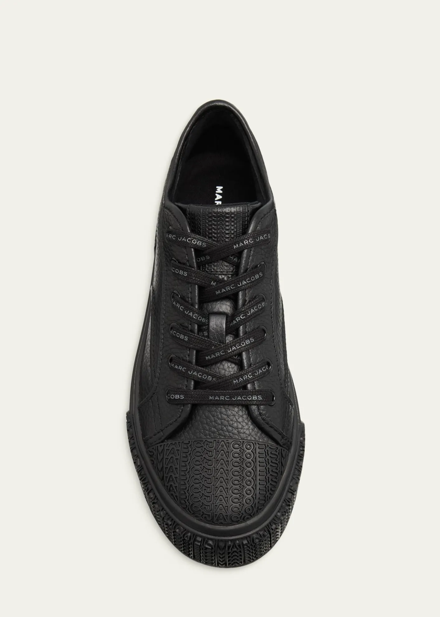 Marc JacobsLeather Low-Top Logo Sneakers