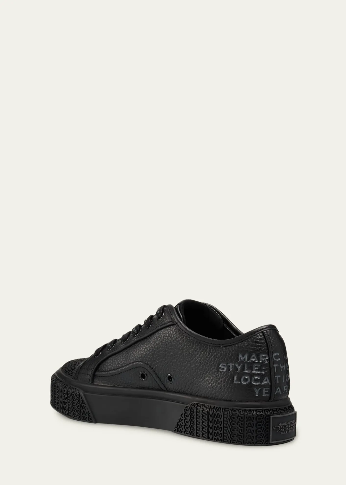 Marc JacobsLeather Low-Top Logo Sneakers