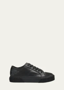 Marc JacobsLeather Low-Top Logo Sneakers