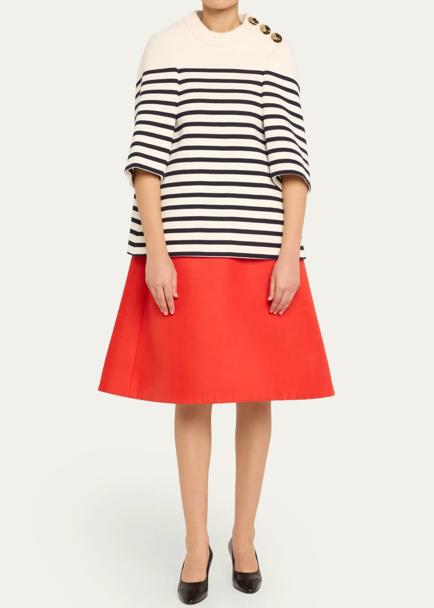 Marc Jacobs RunwayAline Silk-Blend Skirt